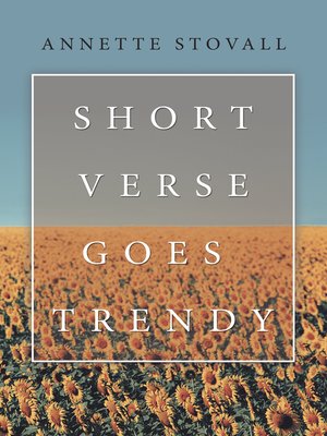 cover image of Short Verse Goes Trendy